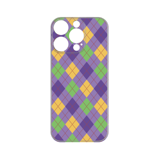 Premium Panel［ Argyle - Purple ］