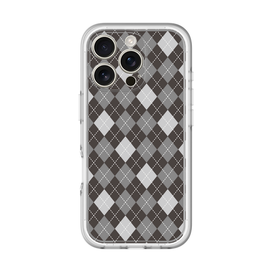 Premium Panel［ Argyle - Black ］