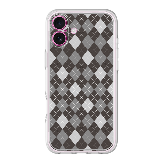 Premium Panel［ Argyle - Black ］