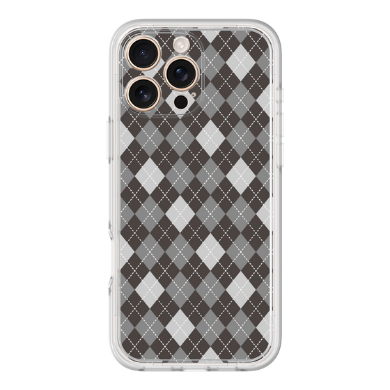 Premium Panel［ Argyle - Black ］