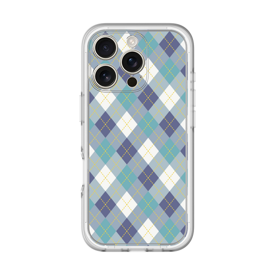Premium Panel［ Argyle - Blue ］