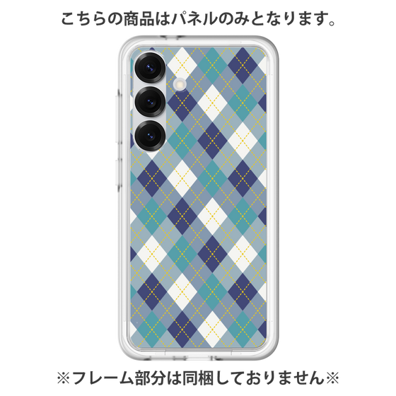 Premium Panel［ Argyle - Blue ］