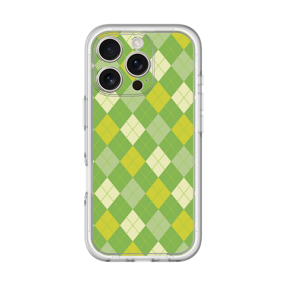 Premium Panel［ Argyle - Green ］