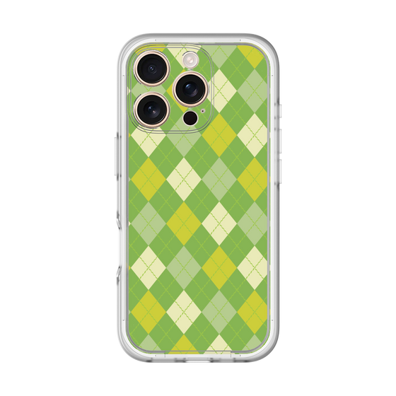 Premium Panel［ Argyle - Green ］