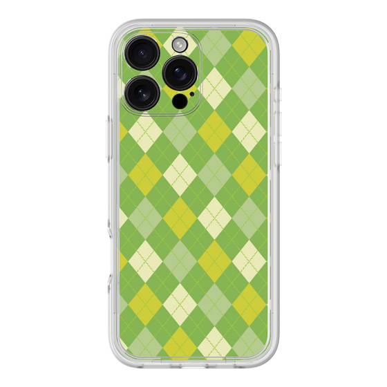 Premium Panel［ Argyle - Green ］