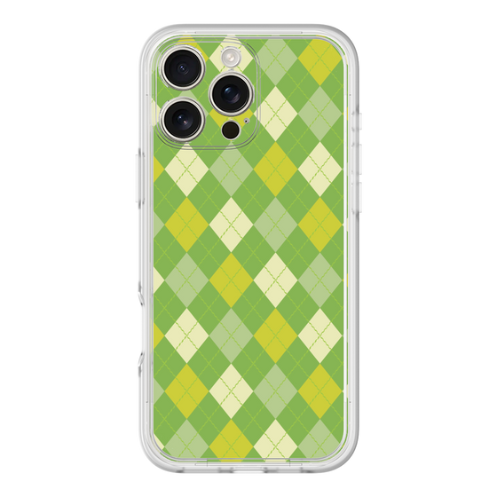 Premium Panel［ Argyle - Green ］