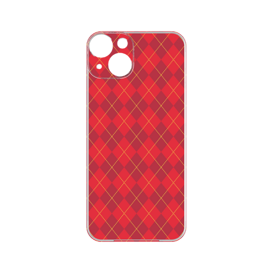 Premium Panel［ Argyle - Red ］