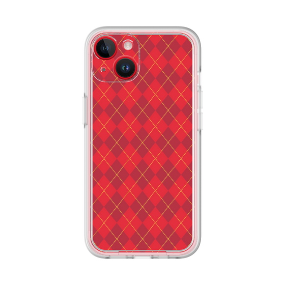 Premium Panel［ Argyle - Red ］