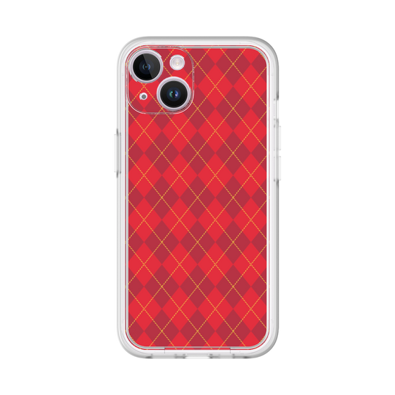 Premium Panel［ Argyle - Red ］