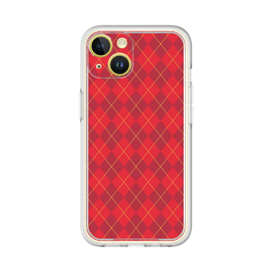Premium Panel［ Argyle - Red ］