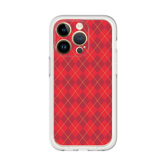 Premium Panel［ Argyle - Red ］