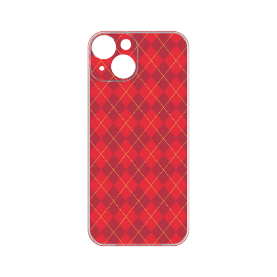 Premium Panel［ Argyle - Red ］