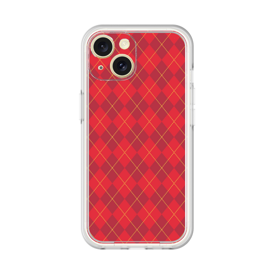 Premium Panel［ Argyle - Red ］