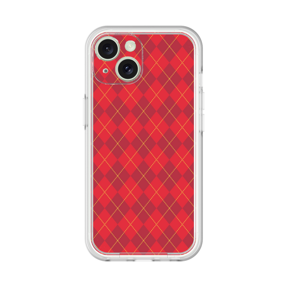 Premium Panel［ Argyle - Red ］
