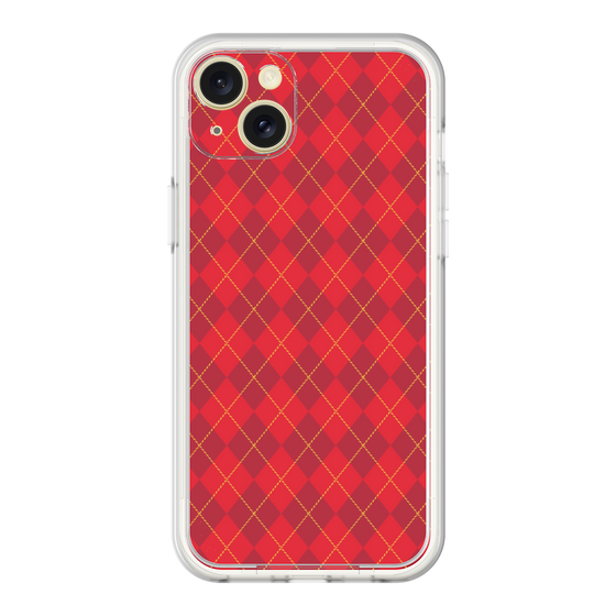 Premium Panel［ Argyle - Red ］