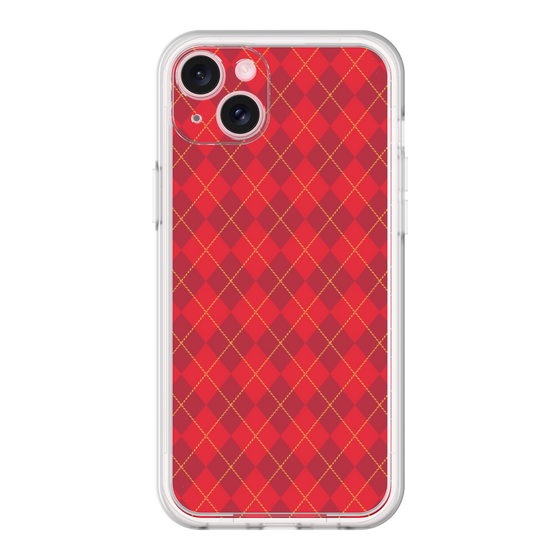 Premium Panel［ Argyle - Red ］