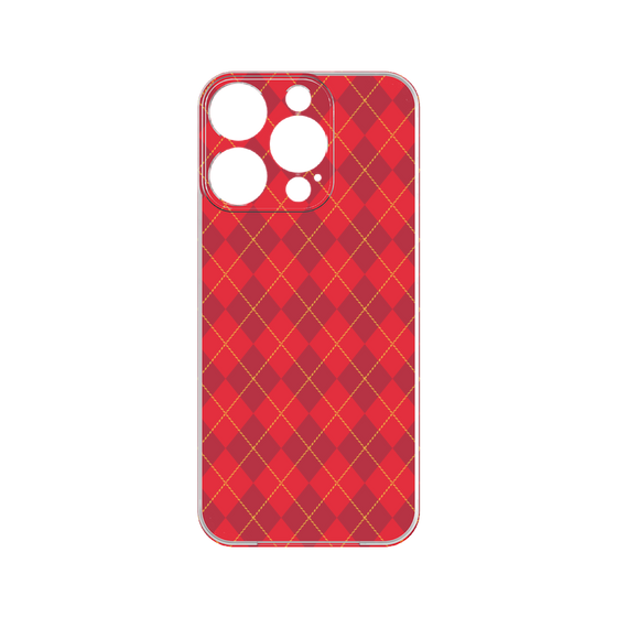 Premium Panel［ Argyle - Red ］