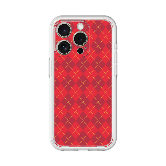 Premium Panel［ Argyle - Red ］