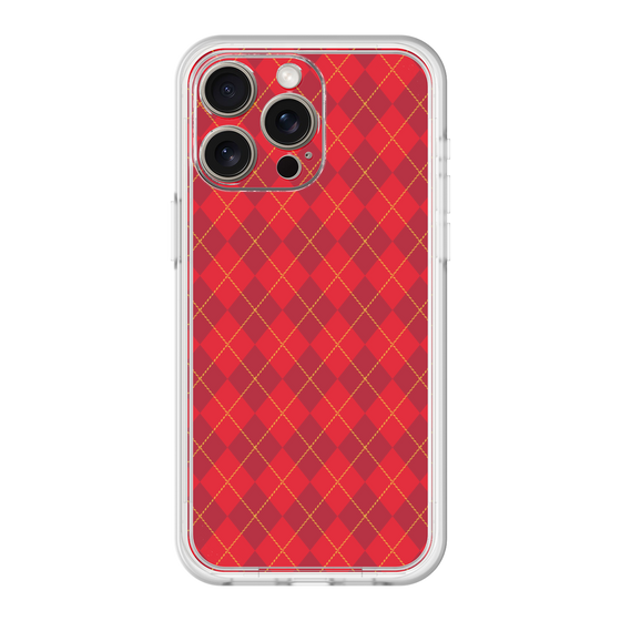 Premium Panel［ Argyle - Red ］