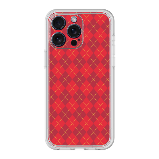 Premium Panel［ Argyle - Red ］