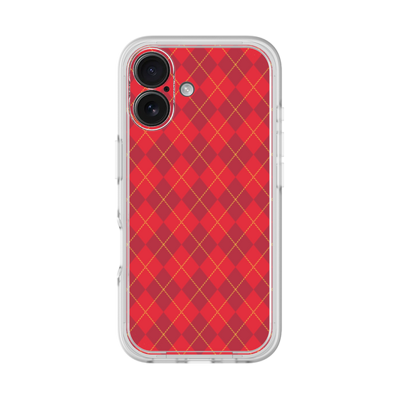 Premium Panel［ Argyle - Red ］