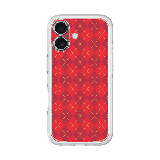 Premium Panel［ Argyle - Red ］