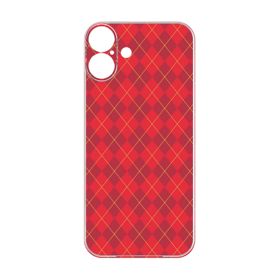 Premium Panel［ Argyle - Red ］