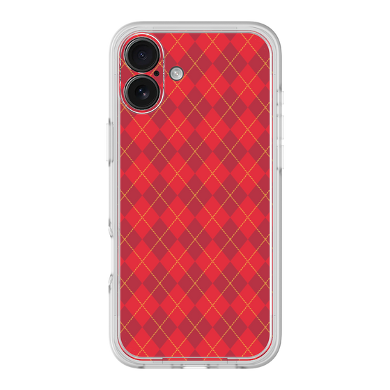 Premium Panel［ Argyle - Red ］