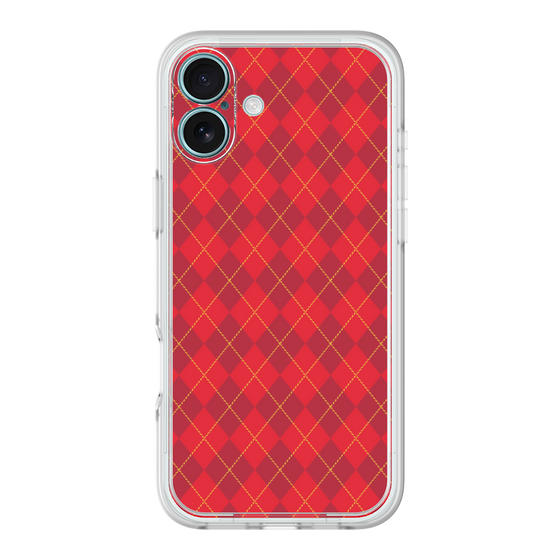 Premium Panel［ Argyle - Red ］