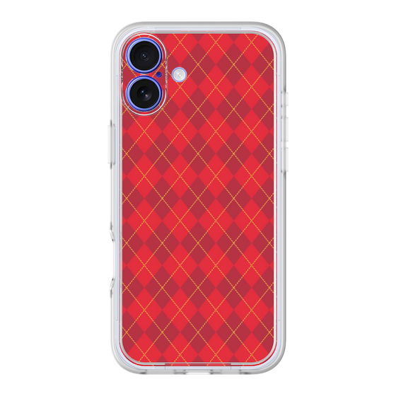 Premium Panel［ Argyle - Red ］