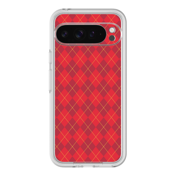 Premium Panel［ Argyle - Red ］