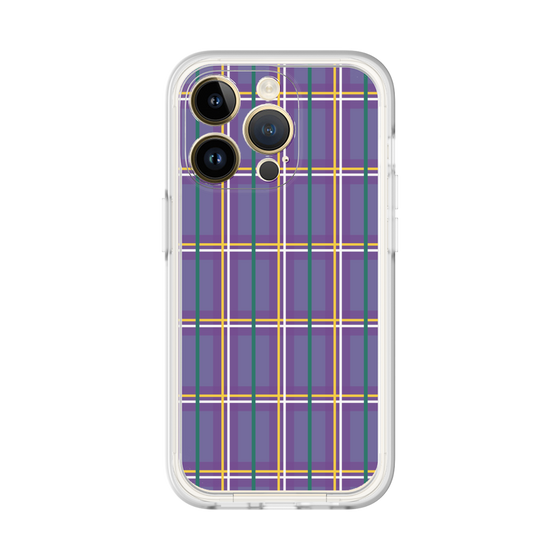 Premium Panel［ Tartan Check - Purple ］