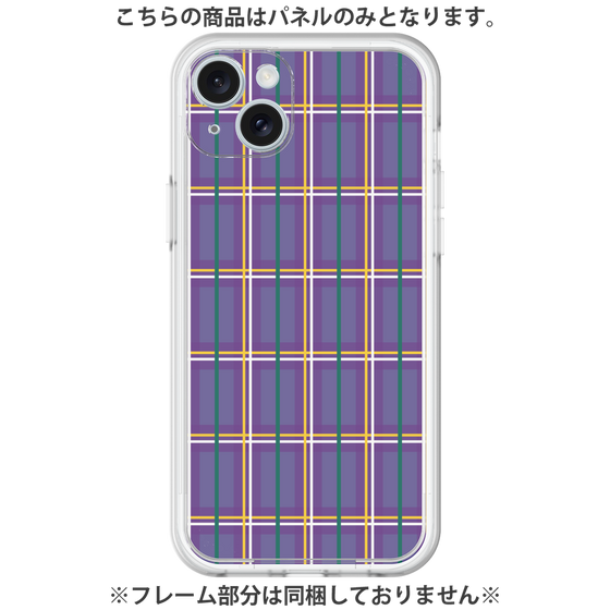 Premium Panel［ Tartan Check - Purple ］