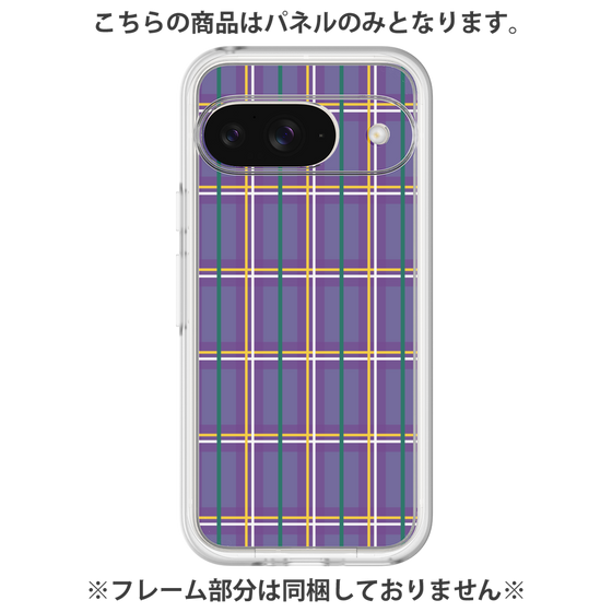 Premium Panel［ Tartan Check - Purple ］