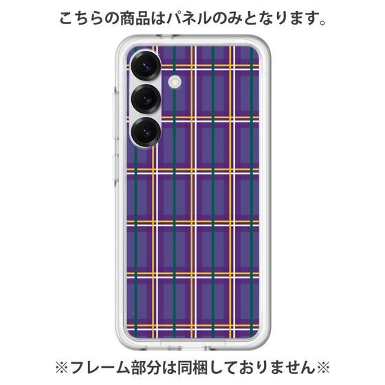 Premium Panel［ Tartan Check - Purple ］