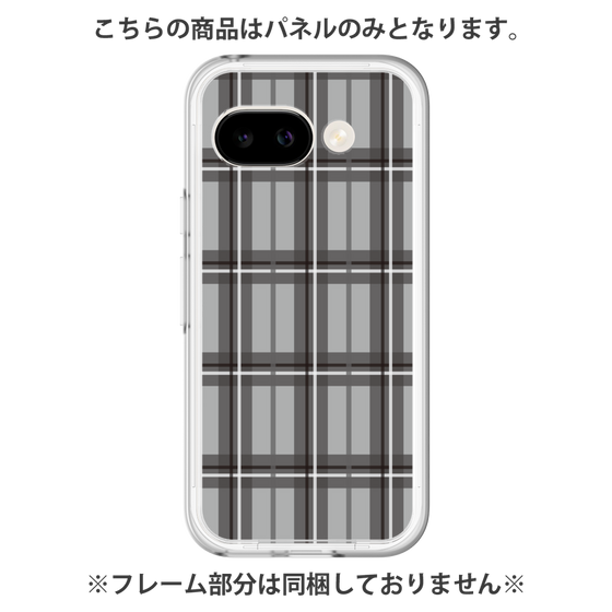Premium Panel［ Tartan Check - Gray ］