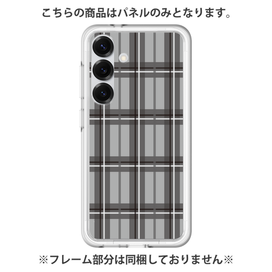 Premium Panel［ Tartan Check - Gray ］