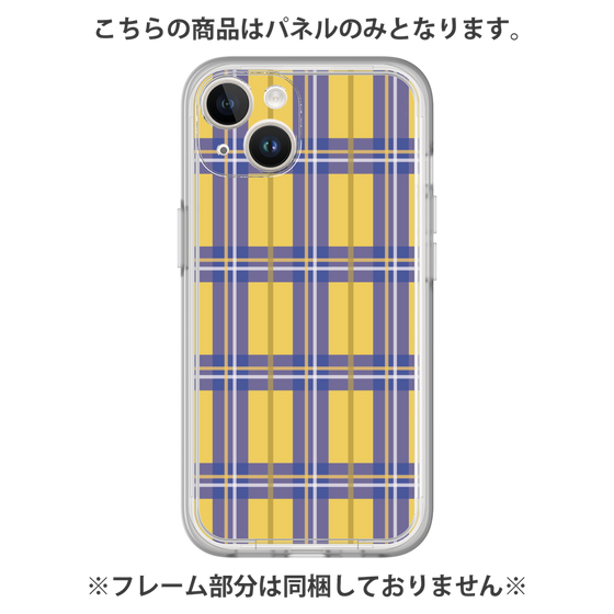 Premium Panel［ Tartan Check - Yellow ］