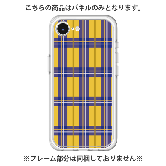 Premium Panel［ Tartan Check - Yellow ］