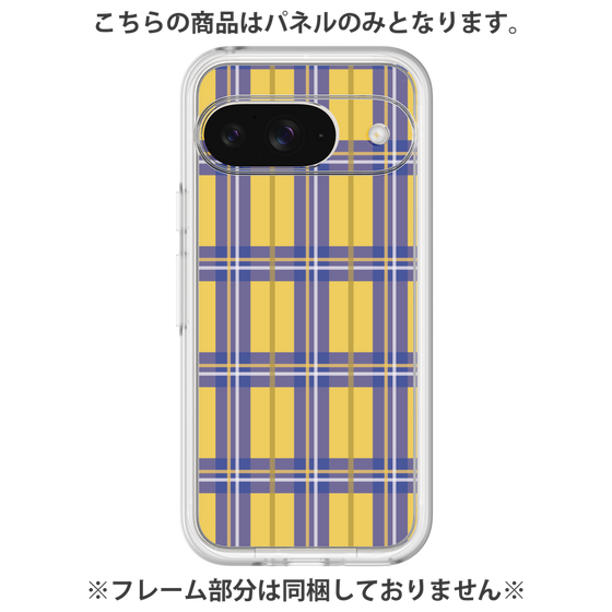 Premium Panel［ Tartan Check - Yellow ］