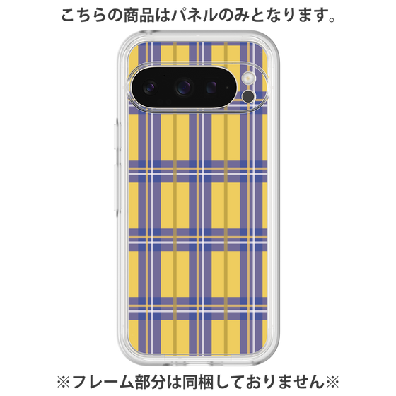 Premium Panel［ Tartan Check - Yellow ］