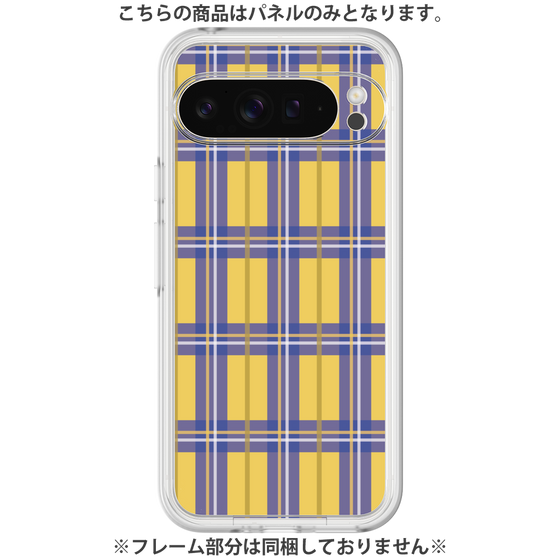 Premium Panel［ Tartan Check - Yellow ］