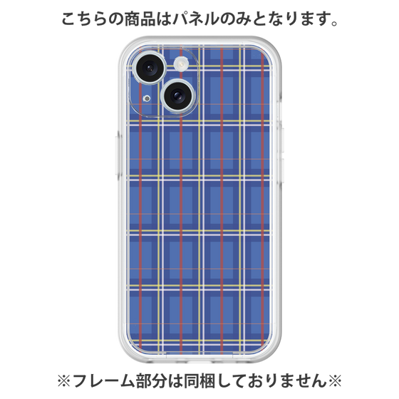 Premium Panel［ Tartan Check - Blue ］