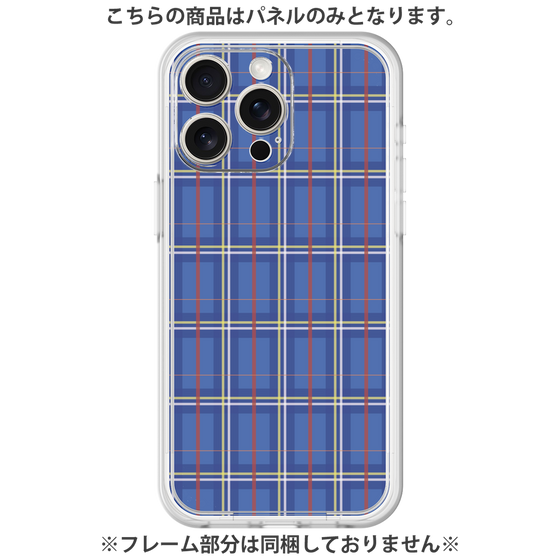Premium Panel［ Tartan Check - Blue ］