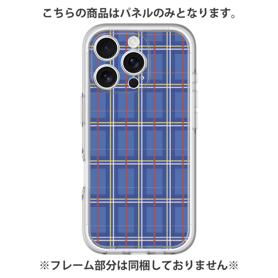 Premium Panel［ Tartan Check - Blue ］