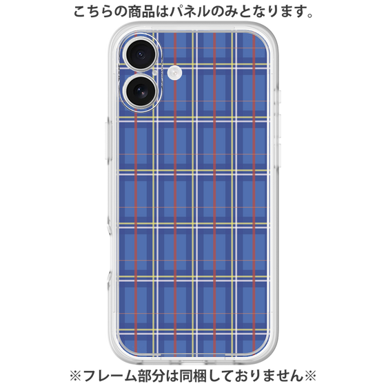 Premium Panel［ Tartan Check - Blue ］