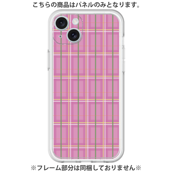 Premium Panel［ Tartan Check - Pink ］