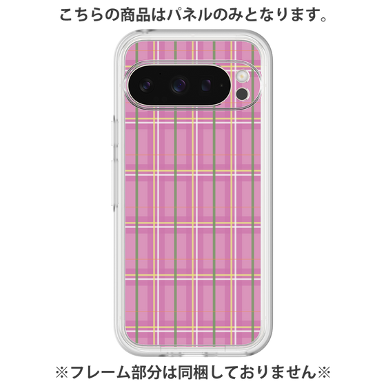 Premium Panel［ Tartan Check - Pink ］