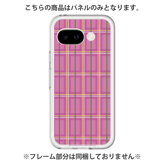 Premium Panel［ Tartan Check - Pink ］