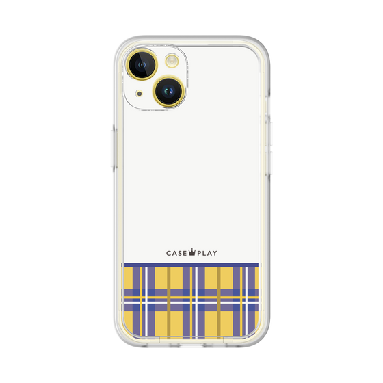 Premium Panel［ CASEPLAY Tartan Check - Yellow ］